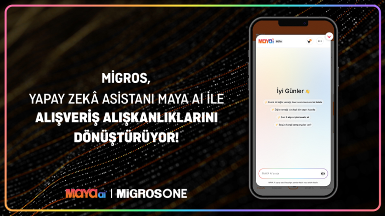 Migros, Yapay Zekâ Asistanı MAYA AI ile Alışveriş Alışkanlıklarını Dönüştürüyor