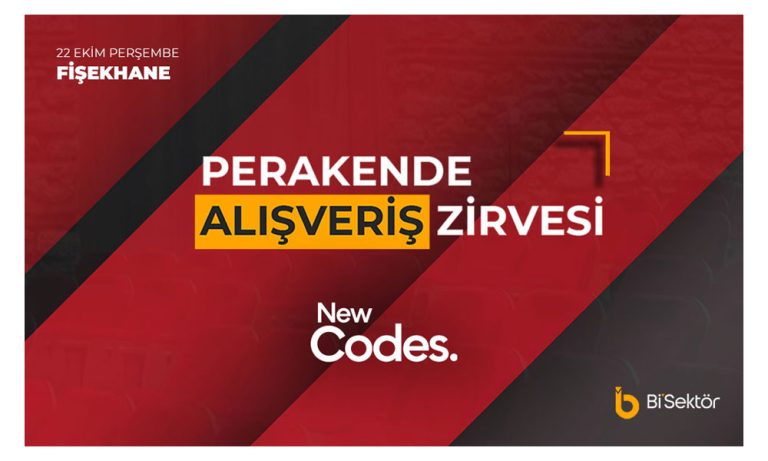 Perakende Alışveriş Zirvesi 2026 Teması: “New Codes.”