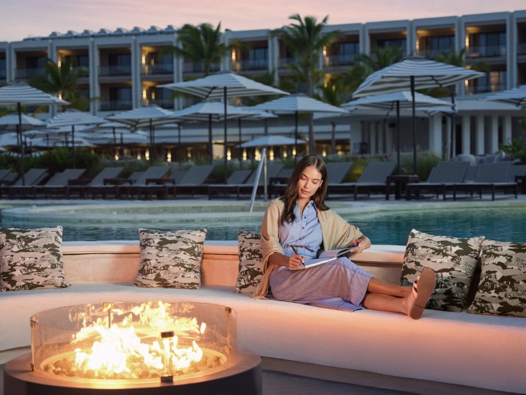 zemi miches punta cana all inclusive resort curio collection by hilton firepit